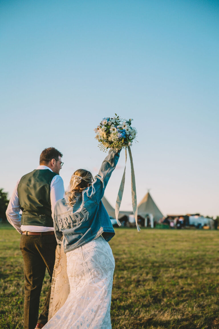 Tipi wedding coordination